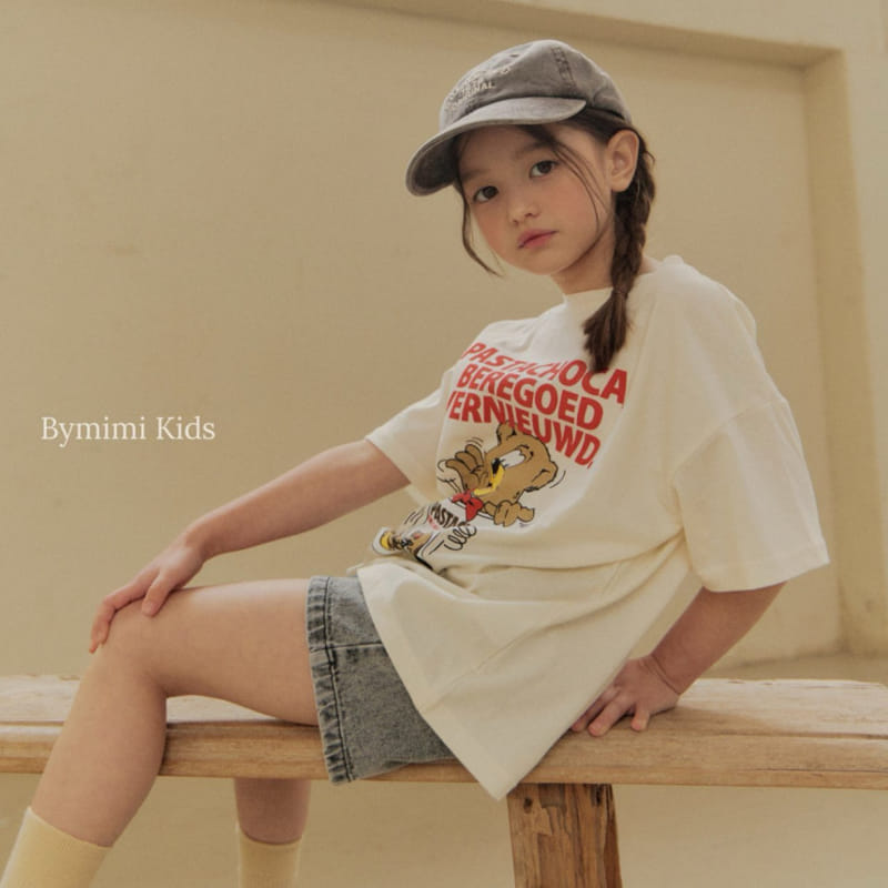Bymimi - Korean Children Fashion - #childofig - Bear Chino Tee - 6