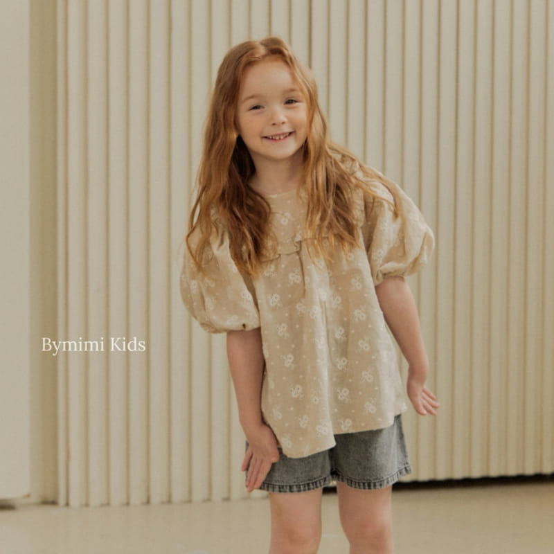 Bymimi - Korean Children Fashion - #childofig - Linen Sun Blouse - 6