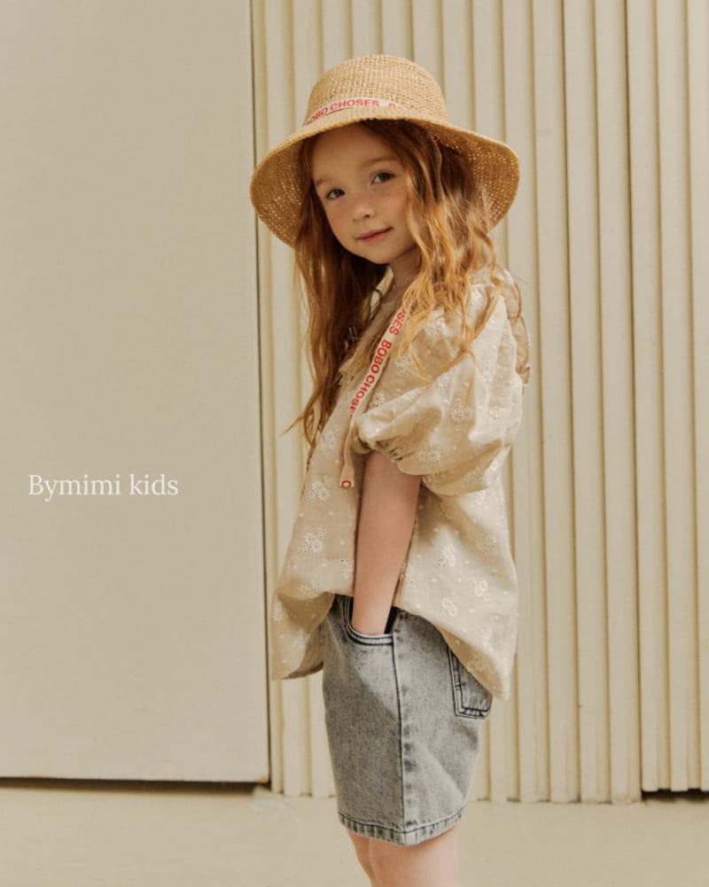 Bymimi - Korean Children Fashion - #childofig - Linen Sun Blouse - 7