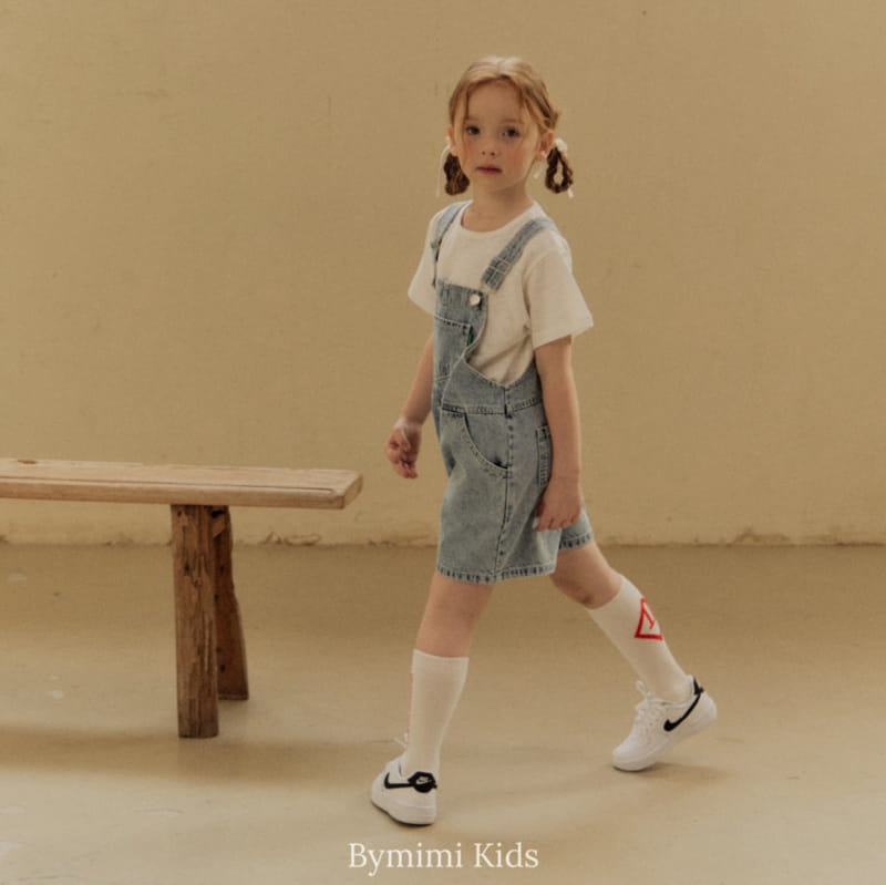 Bymimi - Korean Children Fashion - #childofig - Sno Dungarees Pants - 11