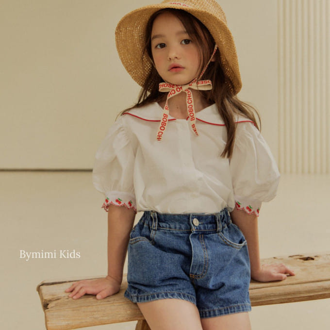 Bymimi - Korean Children Fashion - #childrensboutique - Amang Blouse