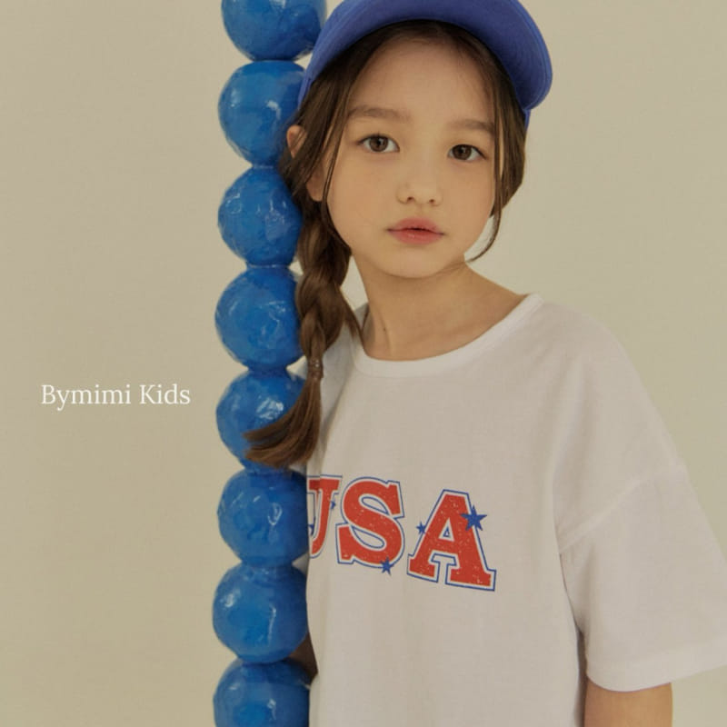 Bymimi - Korean Children Fashion - #discoveringself - USA Tee - 5