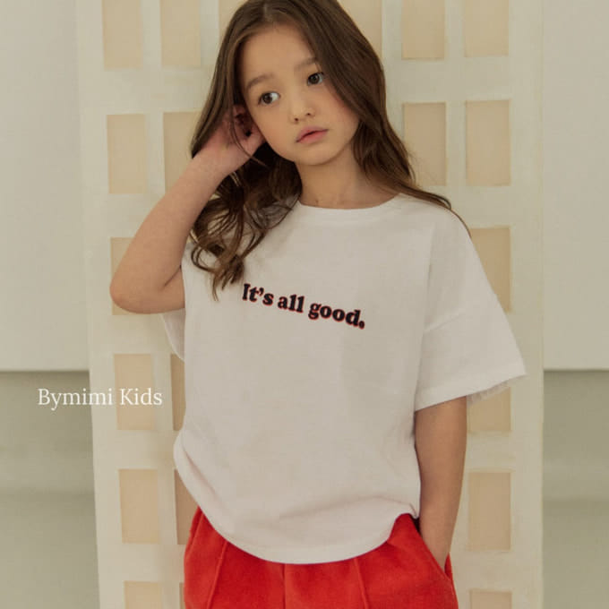 Bymimi - Korean Children Fashion - #discoveringself - Point Tee