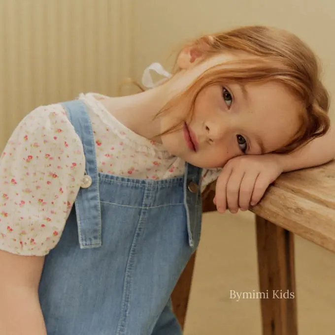 Bymimi - Korean Children Fashion - #kidsshorts - Lisa Puff Tee