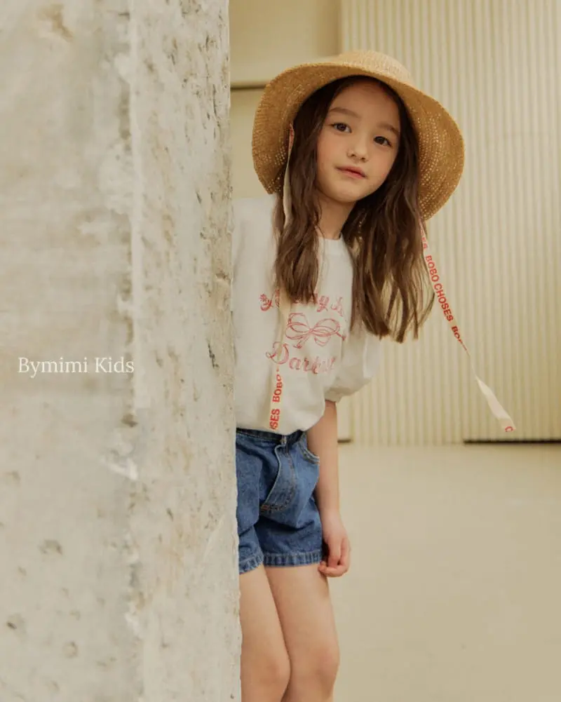 Bymimi - Korean Children Fashion - #fashionkids - Aromi Denim Pants - 4