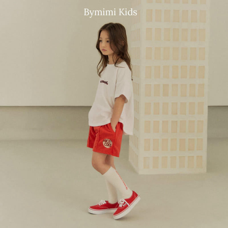 Bymimi - Korean Children Fashion - #kidsshorts - Point Tee - 4