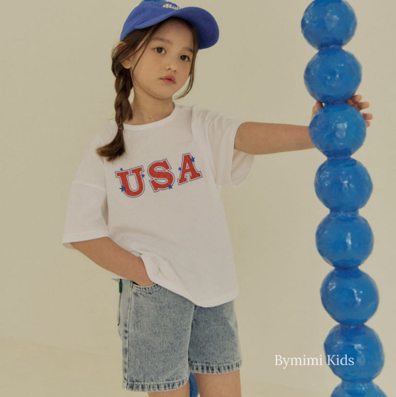Bymimi - Korean Children Fashion - #littlefashionista - USA Tee - 11