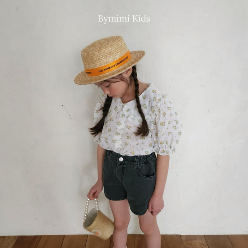 Bymimi - Korean Children Fashion - #Kfashion4kids - Vince Flower Blouse - 4