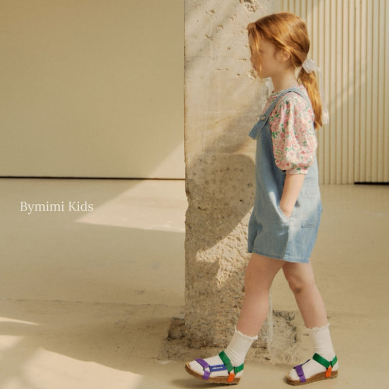 Bymimi - Korean Children Fashion - #magicofchildhood - Flower Puff Tee - 5