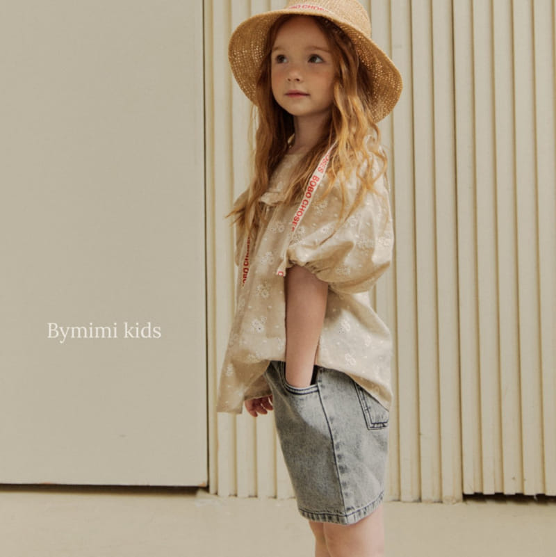 Bymimi - Korean Children Fashion - #magicofchildhood - Linen Sun Blouse - 3