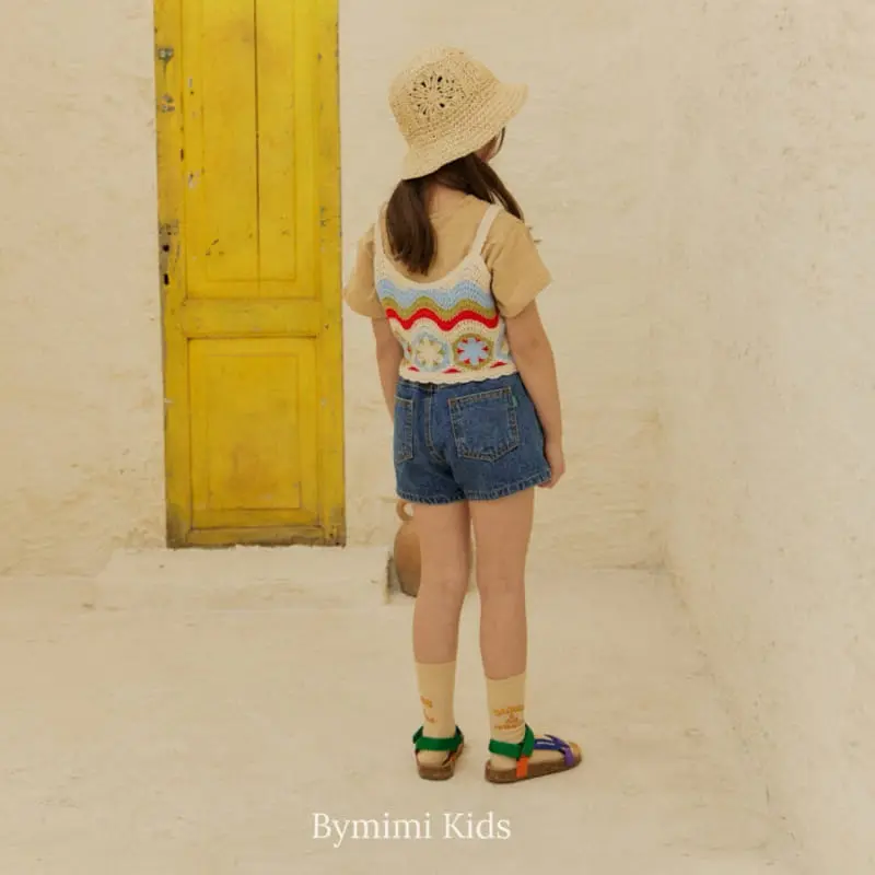 Bymimi - Korean Children Fashion - #magicofchildhood - Aromi Denim Pants - 9