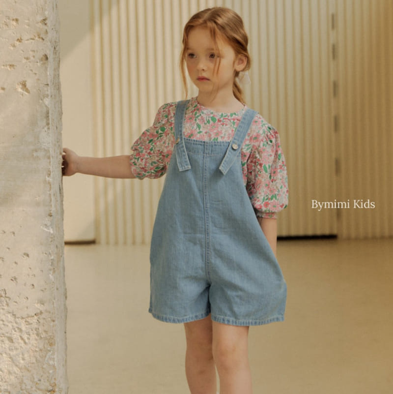 Bymimi - Korean Children Fashion - #minifashionista - Flower Puff Tee - 6