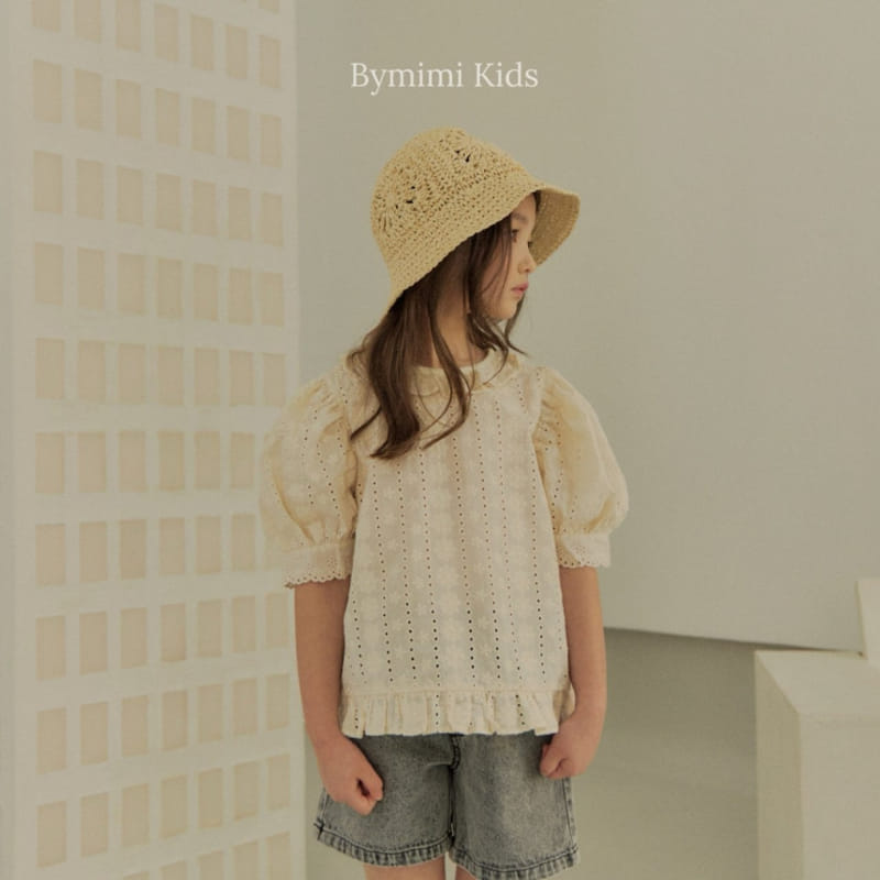 Bymimi - Korean Children Fashion - #minifashionista - Straw Bucket Hat - 8