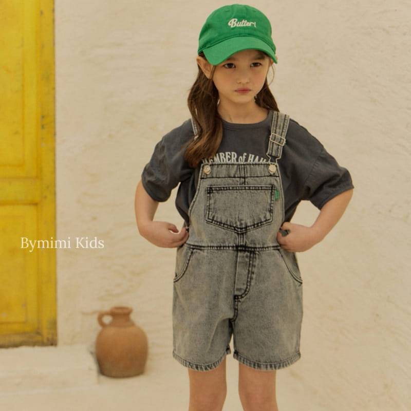Bymimi - Korean Children Fashion - #minifashionista - Sno Dungarees Pants - 6