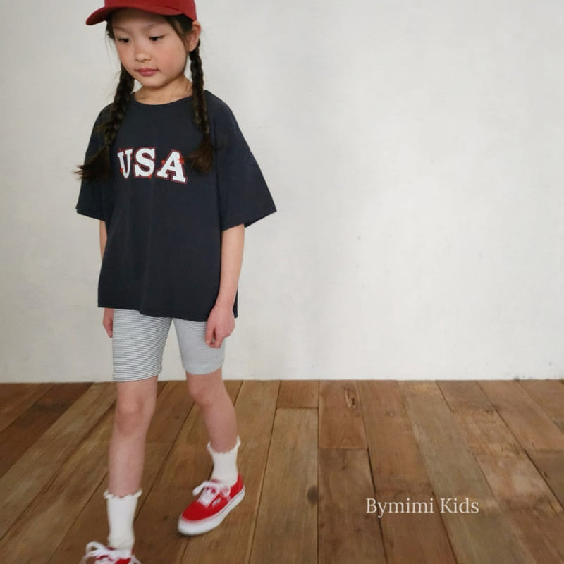 Bymimi - Korean Children Fashion - #prettylittlegirls - Short Leggings Pants - 3