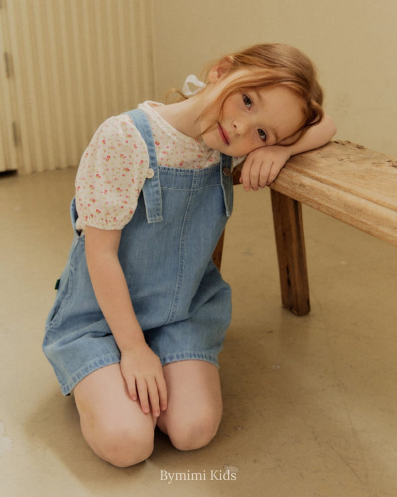 Bymimi - Korean Children Fashion - #stylishchildhood - Lisa Puff Tee - 11