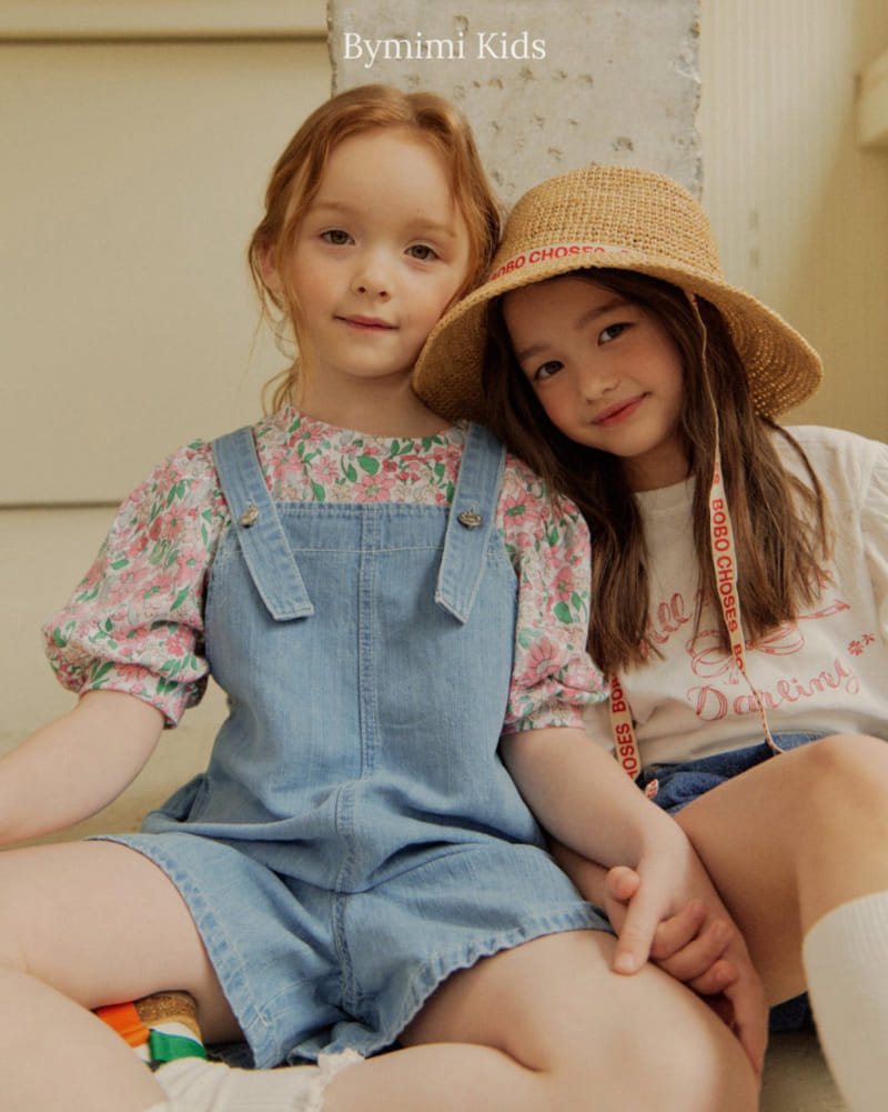 Bymimi - Korean Children Fashion - #stylishchildhood - Flower Puff Tee - 10