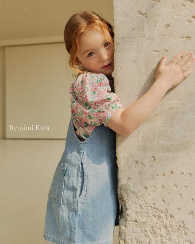 Bymimi - Korean Children Fashion - #todddlerfashion - Flower Puff Tee - 8