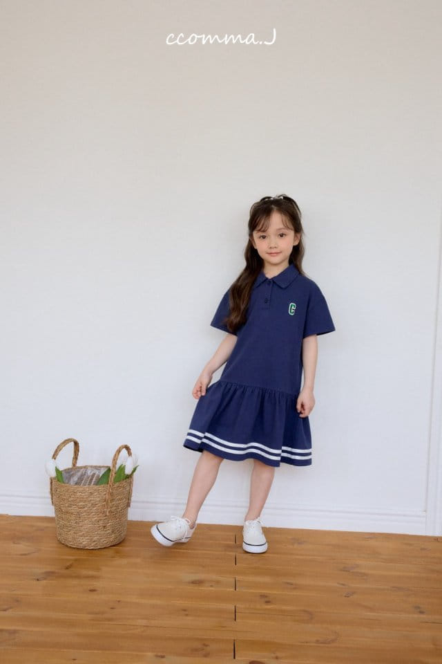 Ccommaj - Korean Children Fashion - #childofig - Tennis One-Piece - 5