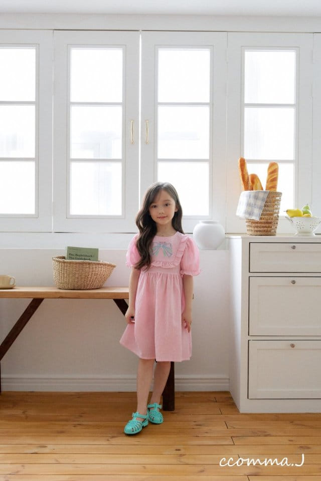 Ccommaj - Korean Children Fashion - #toddlerclothing - Lis Frill One-Piece - 4
