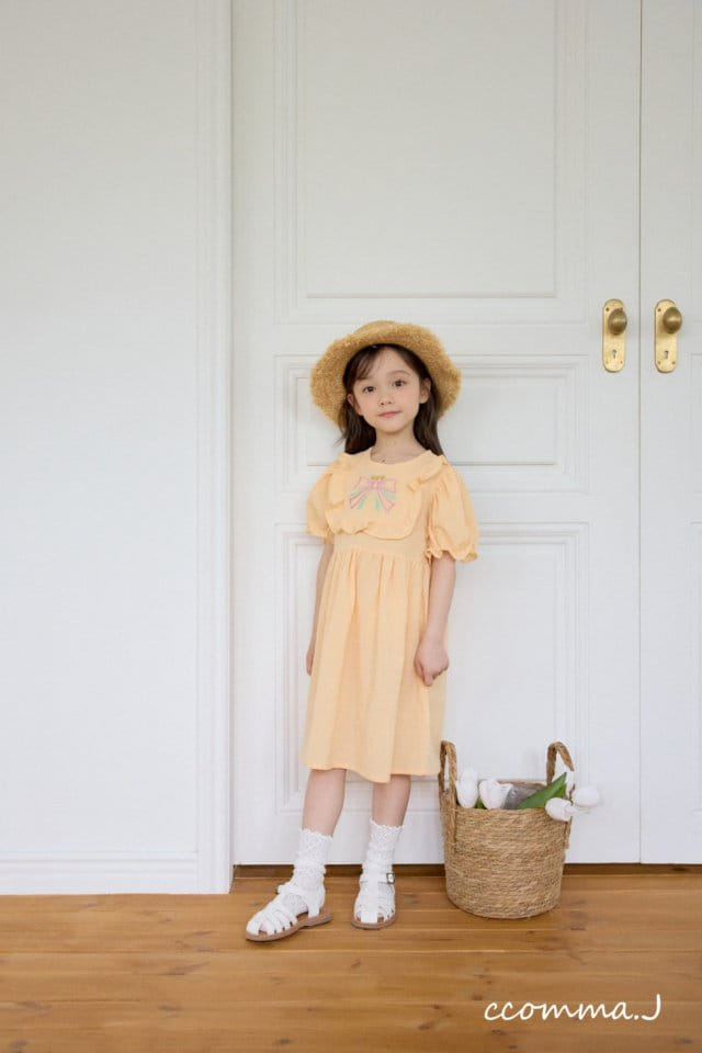 Ccommaj - Korean Children Fashion - #todddlerfashion - Lis Frill One-Piece - 2