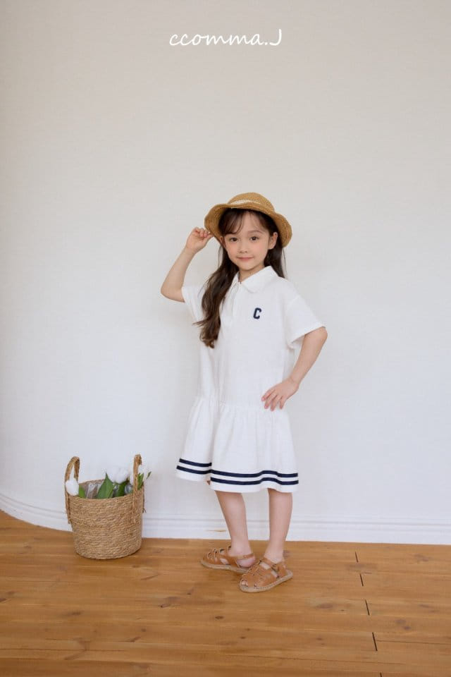 Ccommaj - Korean Children Fashion - #todddlerfashion - Tennis One-Piece - 2