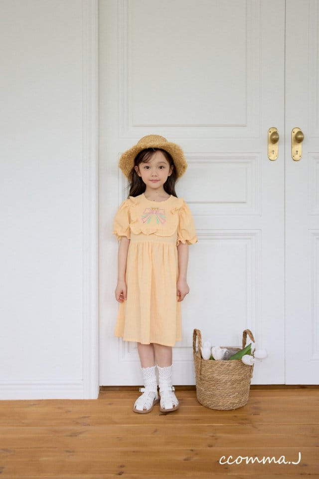 Ccommaj - Korean Children Fashion - #toddlerclothing - Lis Frill One-Piece - 3