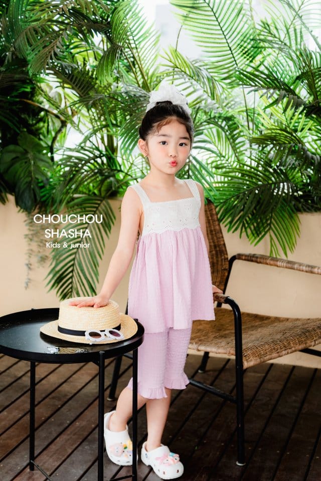 Chouchou Shasha - Korean Children Fashion - #Kfashion4kids - Maybe Top Bottom Set - 3