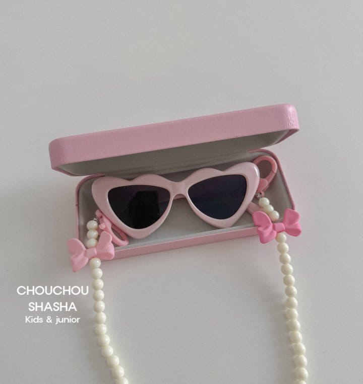 Chouchou Shasha - Korean Children Fashion - #childofig - Heart Sunglasses - 9