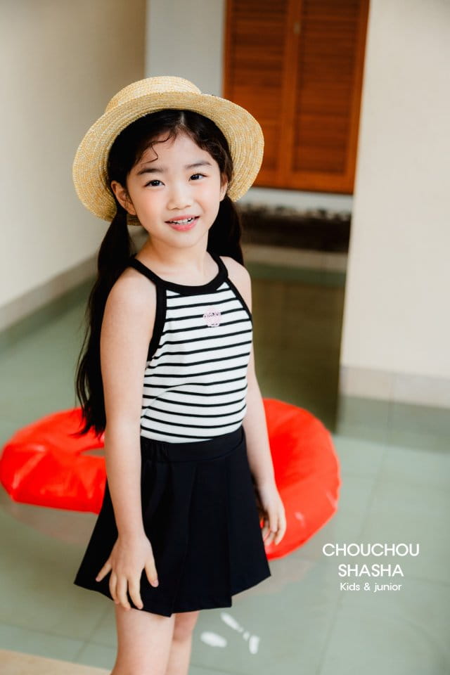 Chouchou Shasha - Korean Children Fashion - #childofig - Wrinkle Skirt - 3