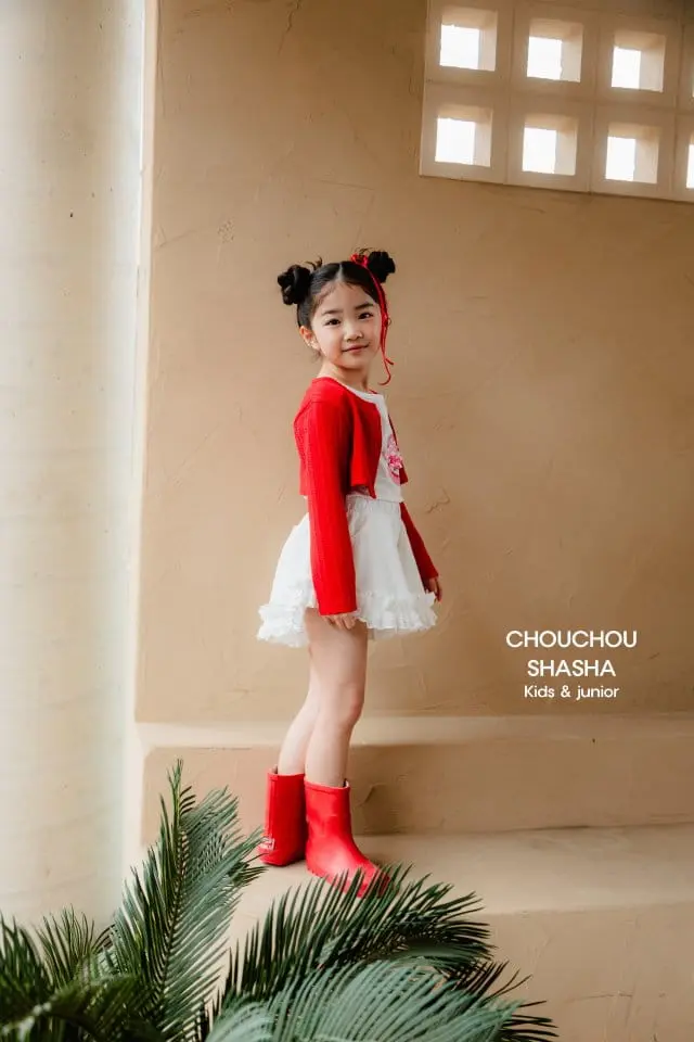 Chouchou Shasha - Korean Children Fashion - #childofig - Ray White Dneim Pants - 11