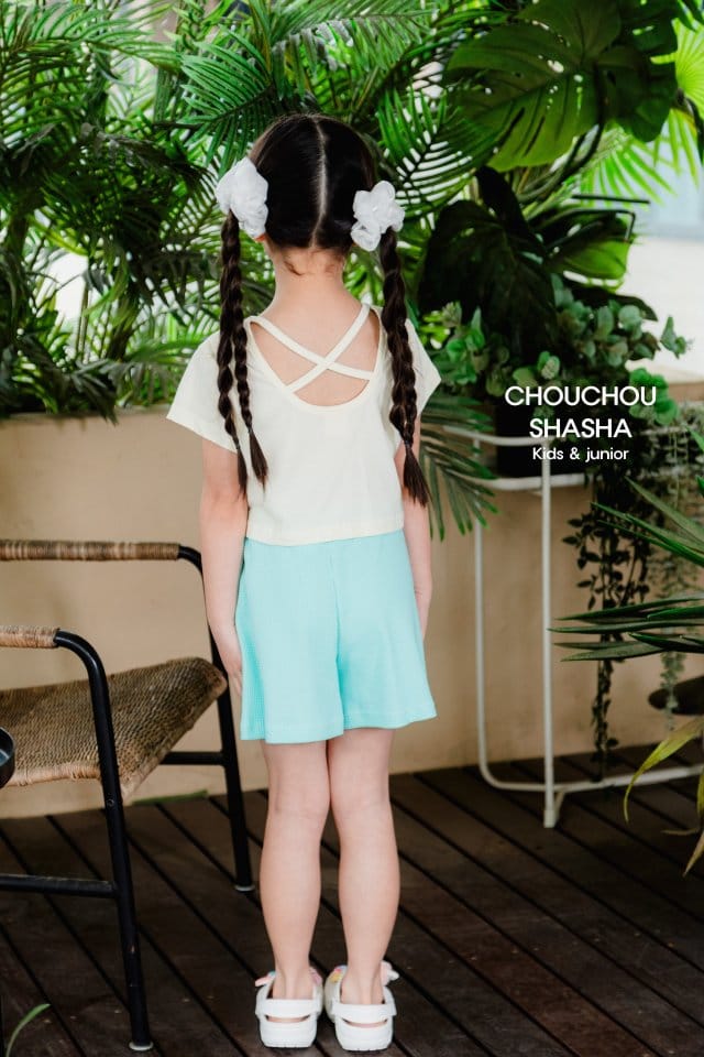 Chouchou Shasha - Korean Children Fashion - #childofig - Cherry Embroidery Pants - 8