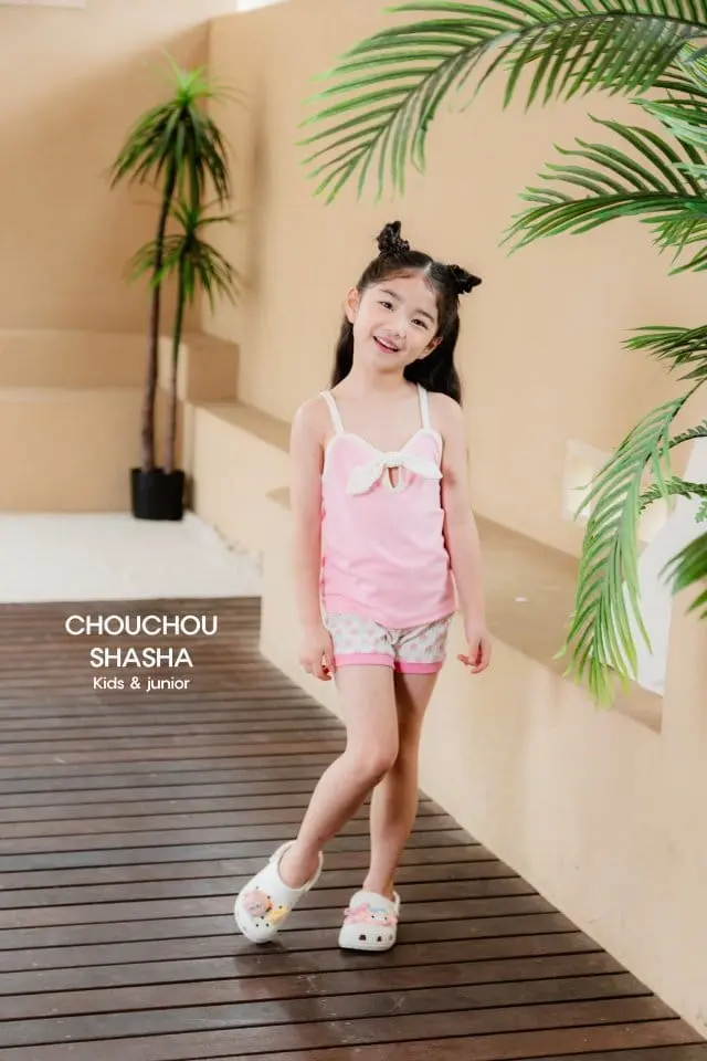 Chouchou Shasha - Korean Children Fashion - #prettylittlegirls - Candy Sleeveless Tee - 4