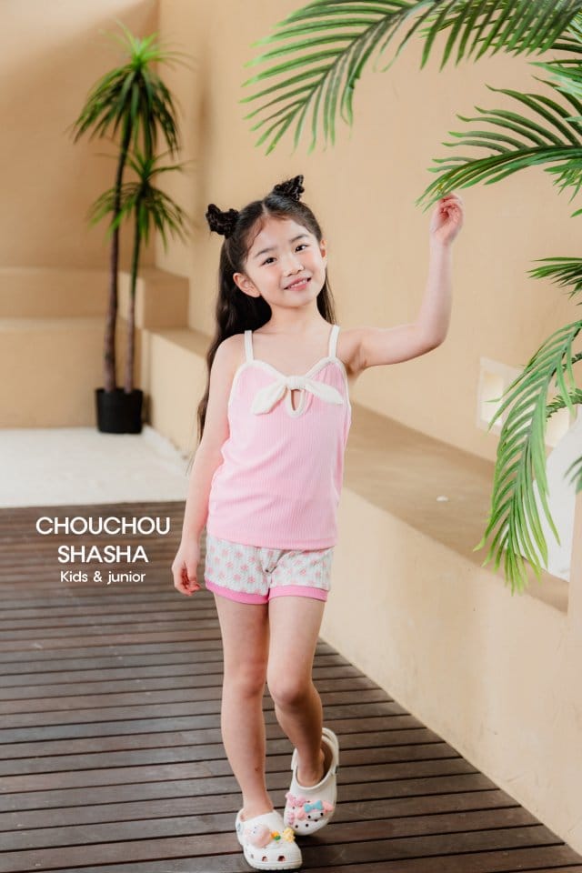 Chouchou Shasha - Korean Children Fashion - #childofig - Candy Sleeveless Tee - 5