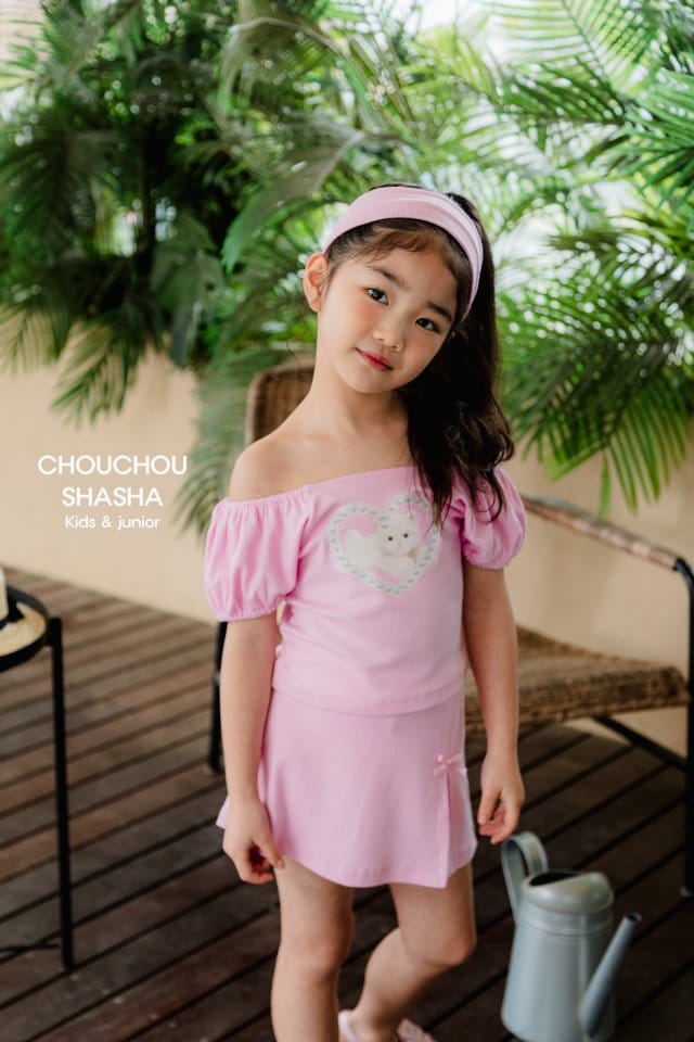 Chouchou Shasha - Korean Children Fashion - #childofig - Uie Mew Tee - 3