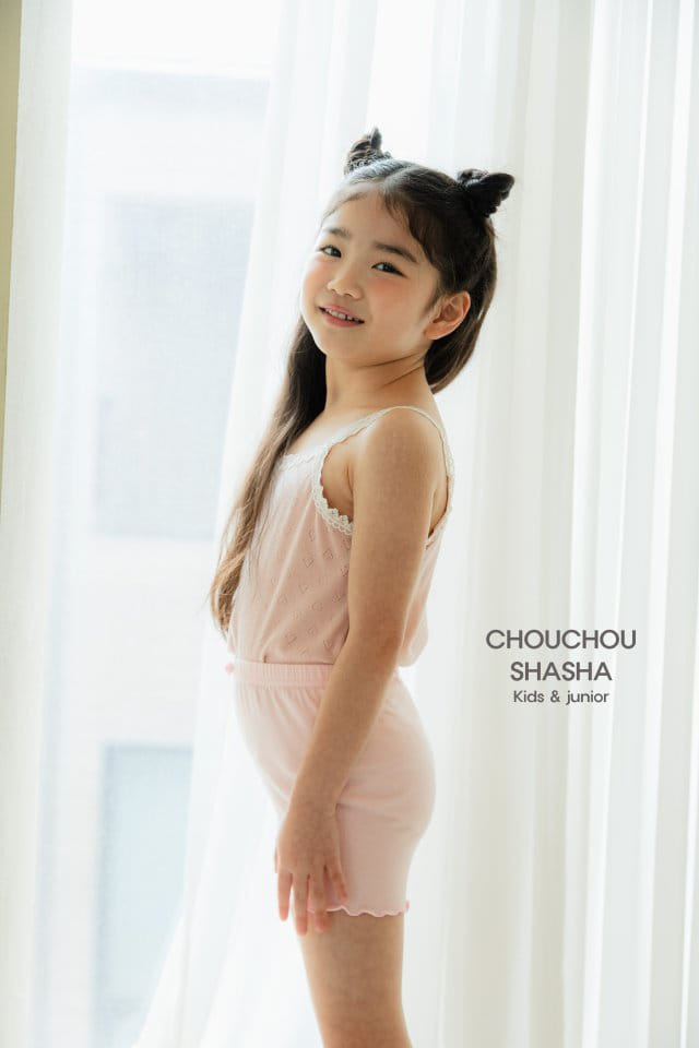 Chouchou Shasha - Korean Children Fashion - #childrensboutique - Flower Leggings - 11