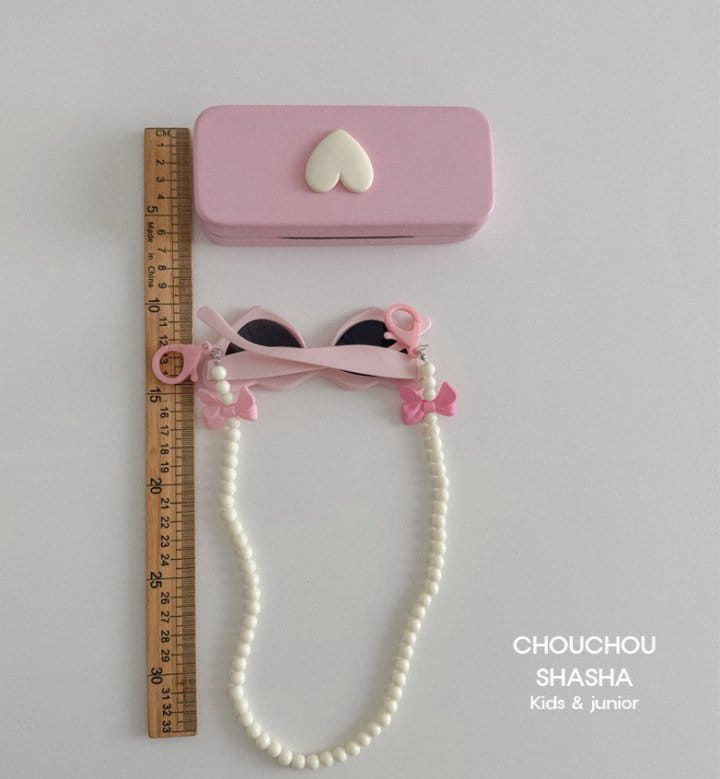 Chouchou Shasha - Korean Children Fashion - #childrensboutique - Heart Sunglasses - 10