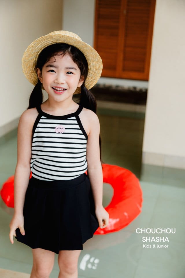 Chouchou Shasha - Korean Children Fashion - #childofig - Wrinkle Skirt - 4