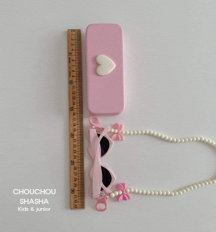Chouchou Shasha - Korean Children Fashion - #designkidswear - Heart Sunglasses - 11
