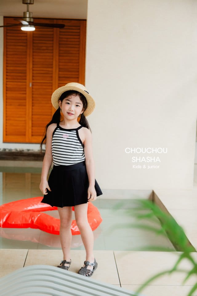 Chouchou Shasha - Korean Children Fashion - #designkidswear - Wrinkle Skirt - 5
