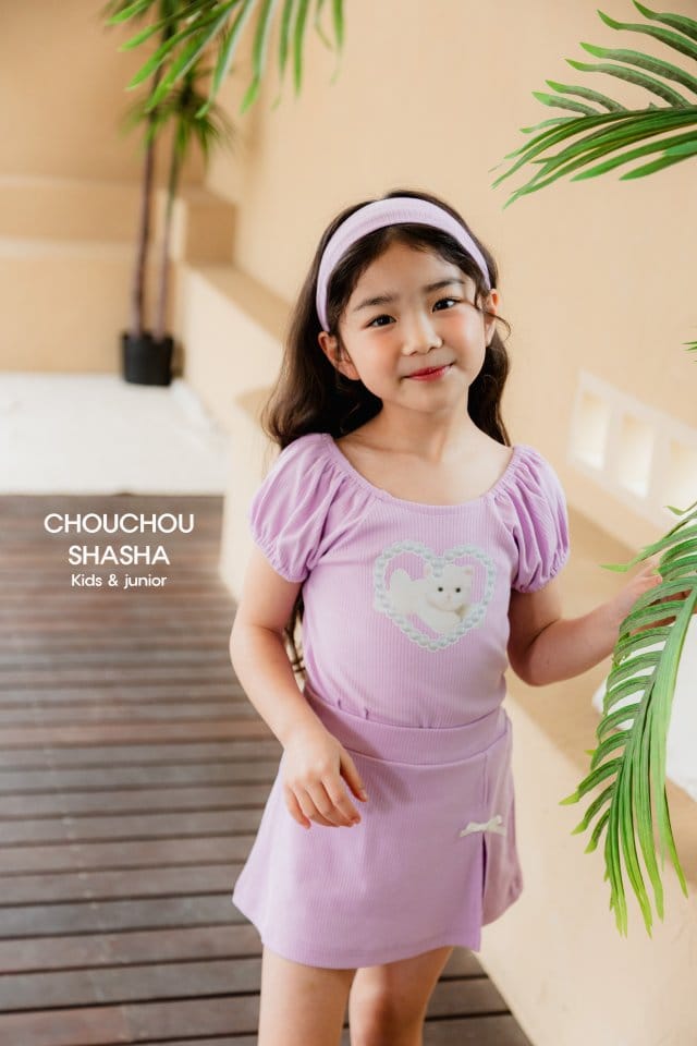 Chouchou Shasha - Korean Children Fashion - #discoveringself - Uie Mew Tee - 7