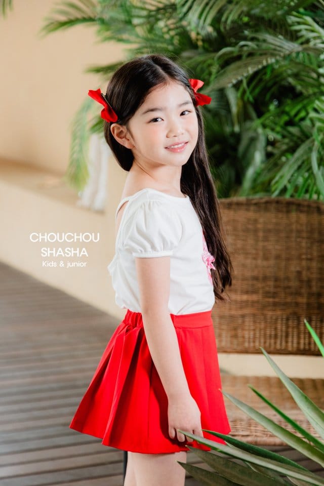 Chouchou Shasha - Korean Children Fashion - #kidsshorts - Cake Tee - 7