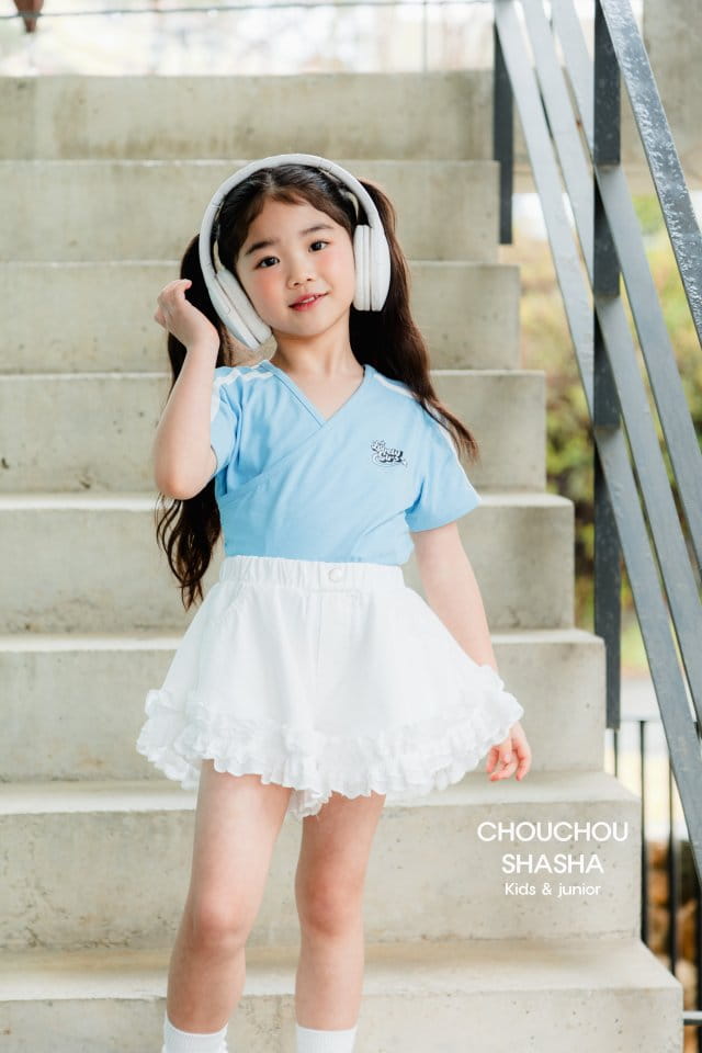 Chouchou Shasha - Korean Children Fashion - #kidsshorts - Lovely Girl Tee - 6