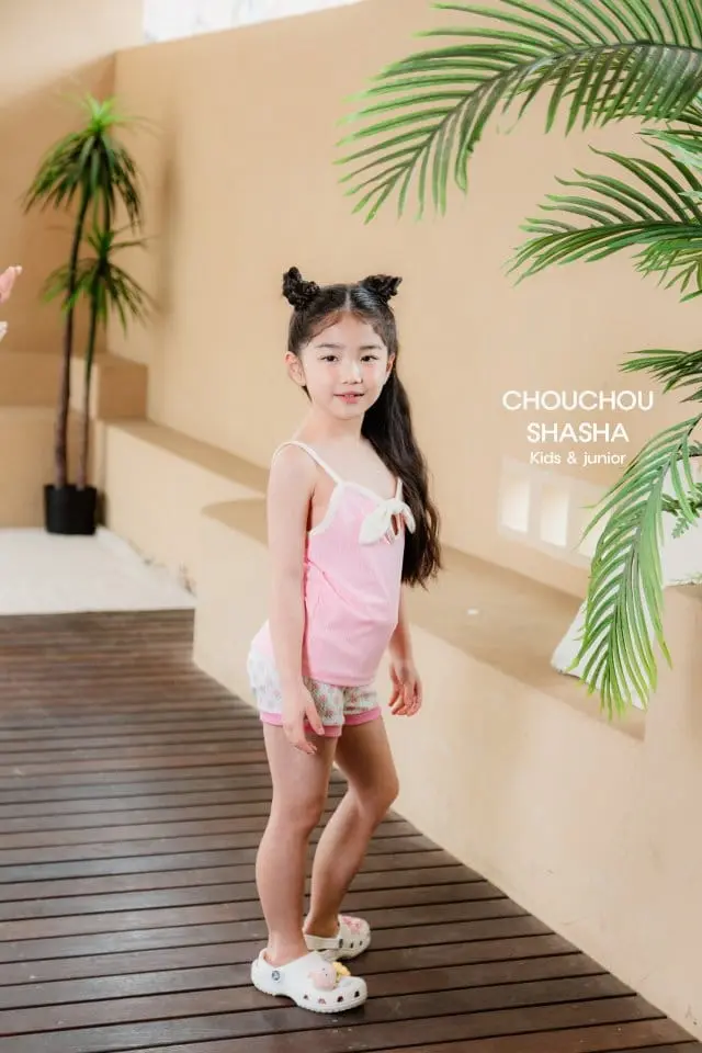 Chouchou Shasha - Korean Children Fashion - #kidsstore - Candy Sleeveless Tee - 11