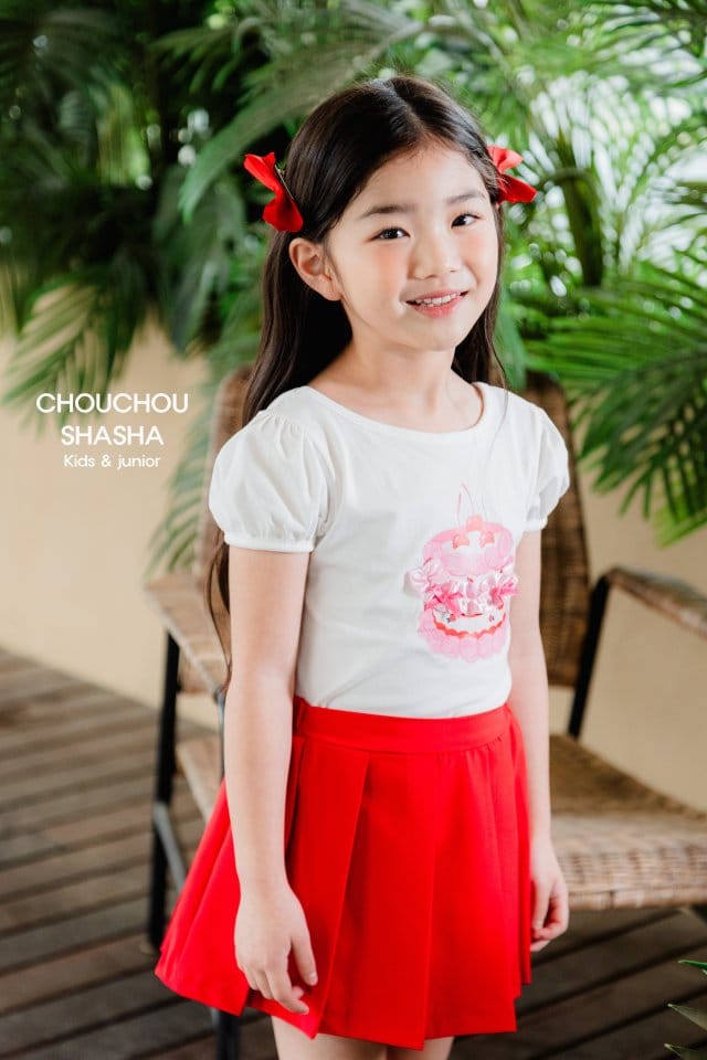 Chouchou Shasha - Korean Children Fashion - #kidsstore - Cake Tee - 8