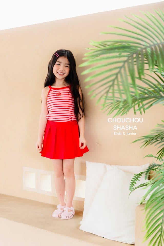 Chouchou Shasha - Korean Children Fashion - #kidzfashiontrend - Wrinkle Skirt - 10
