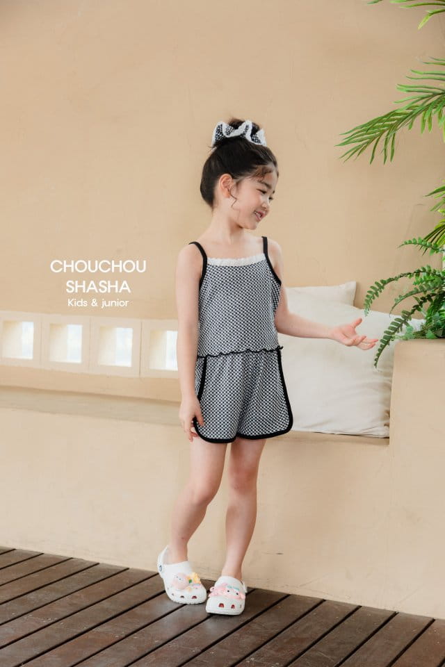Chouchou Shasha - Korean Children Fashion - #littlefashionista - Kitsch Top Bottom Set - 5