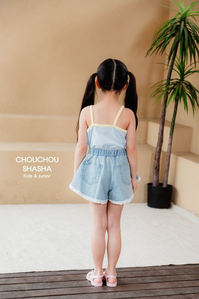 Chouchou Shasha - Korean Children Fashion - #littlefashionista - Ray Denim Pants - 7