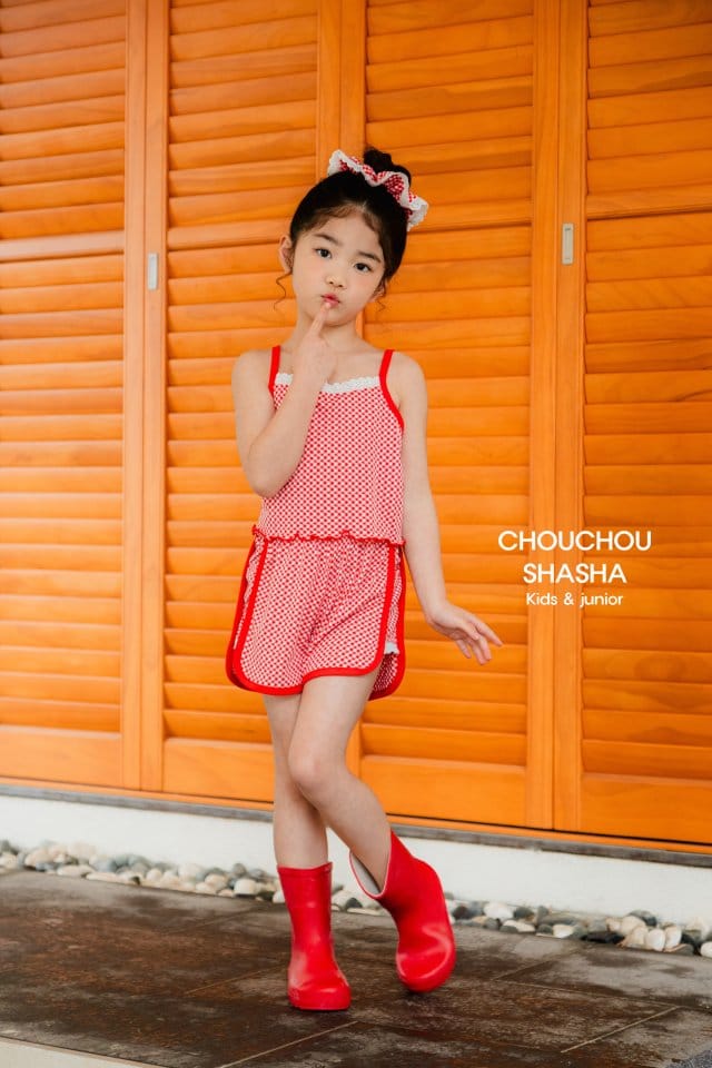 Chouchou Shasha - Korean Children Fashion - #magicofchildhood - Kitsch Top Bottom Set - 6