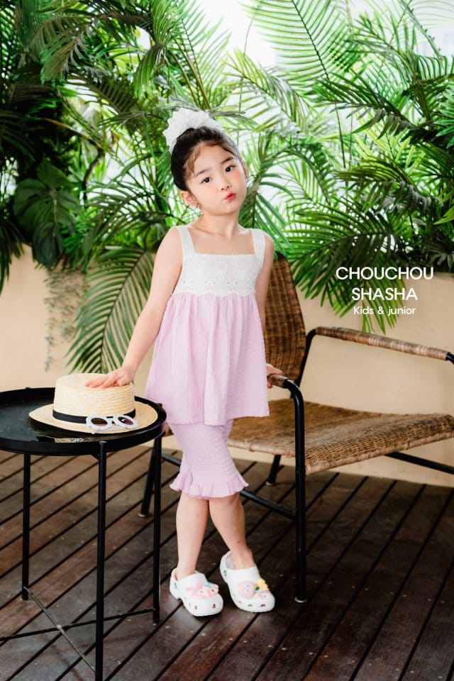 Chouchou Shasha - Korean Children Fashion - #magicofchildhood - Maybe Top Bottom Set - 5